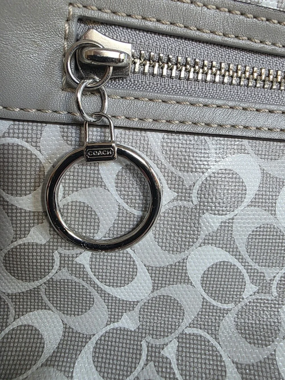Coach signature tote